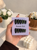 Midnight Clover Press-On Nails