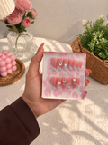Sweet Blush Diamond Press-On Nails