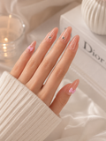 Nude Ribbon Luxe Press-On Nails